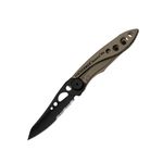 Leatherman Skeletool KBX Camper/scout Nero, Marrone chiaro