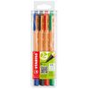 STABILO-GREENpoint-penna-tecnica-Nero-Blu-Rosso-Verde-4-pz