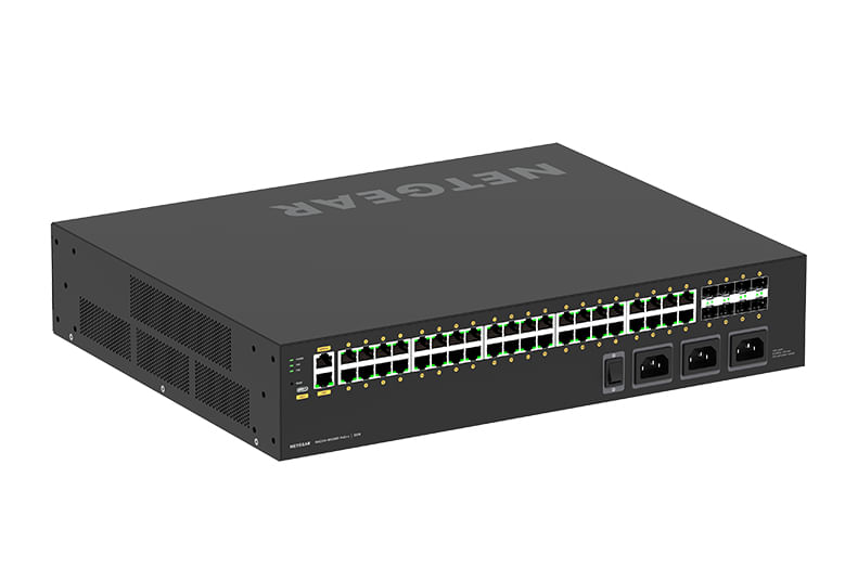 NETGEAR-M4250-40G8XF-PoE---Gestito-L2-L3-Gigabit-Ethernet--10-100-1000--Supporto-Power-over-Ethernet--PoE--2U-Nero