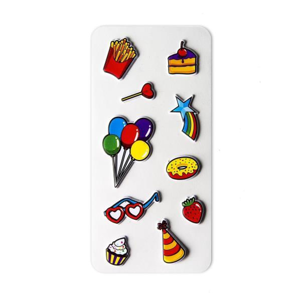 Celly-STICKERTEEN05-sticker-decorativi-Multicolore-10-pz