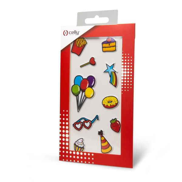 Celly-STICKERTEEN05-sticker-decorativi-Multicolore-10-pz