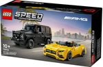 LEGO-Speed-Champions-Mercedes-AMG-G-63-e-Mercedes-AMG-SL-63-Macchine-Giocattolo-da-Costruire-2-Modellini-di-Auto-per-Bambini-e-Bambine-da-10-Anni-con-Minifigure-di-Piloti-Regalo-di-Compleanno-76924