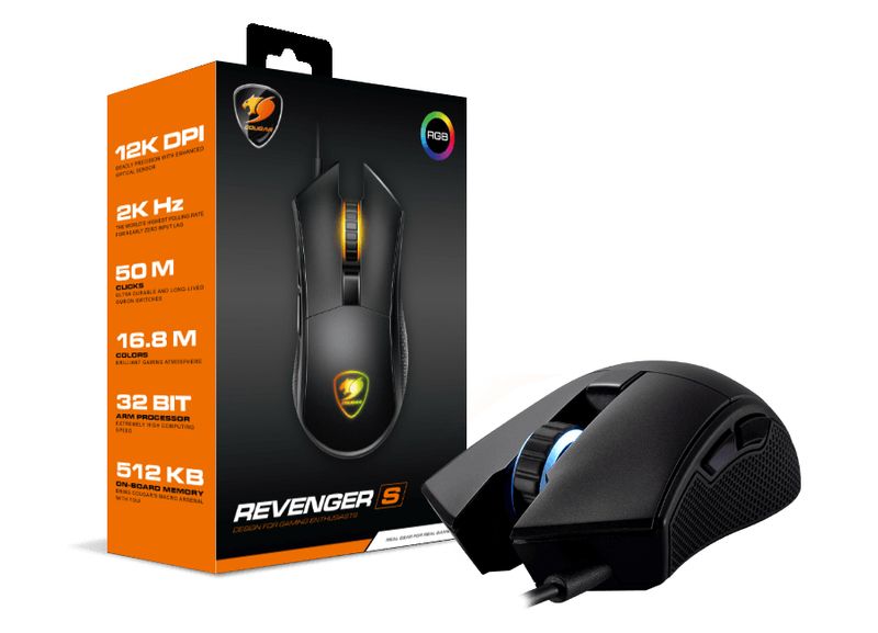 COUGAR-Gaming-Revenger-S-mouse-USB-tipo-A-Ottico-12000-DPI