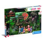 Clementoni Jurassic World Camp Cretaceous Puzzle di contorno 180 pz Arte