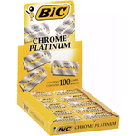 Espositore BIC Chrome Platinum con 20 scatole e 5 fogli di spedizione con doppio silim