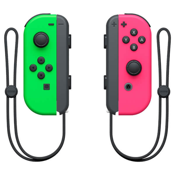 Nintendo-Joy-Con-Nero-Verde-Rosa-Bluetooth-Gamepad-Analogico-Digitale-Nintendo-Switch