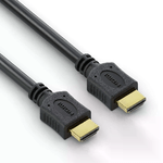 Cavo HDMI a HDMI nero 4K 60Hz 2 m connettori placcati oro ad alta velocità