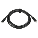 Cavo Cavo USB Spina C Spina C nero 2 m Da USB-C a USB-C 100 W