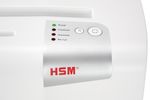 HSM-X6pro-distruggi-documenti-Taglio-a-particelle-58-dB-22-cm-Argento-Bianco