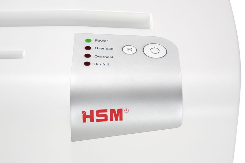 HSM-X6pro-distruggi-documenti-Taglio-a-particelle-58-dB-22-cm-Argento-Bianco