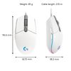 Logitech-G-G203-Lightsync-mouse-USB-tipo-A-8000-DPI