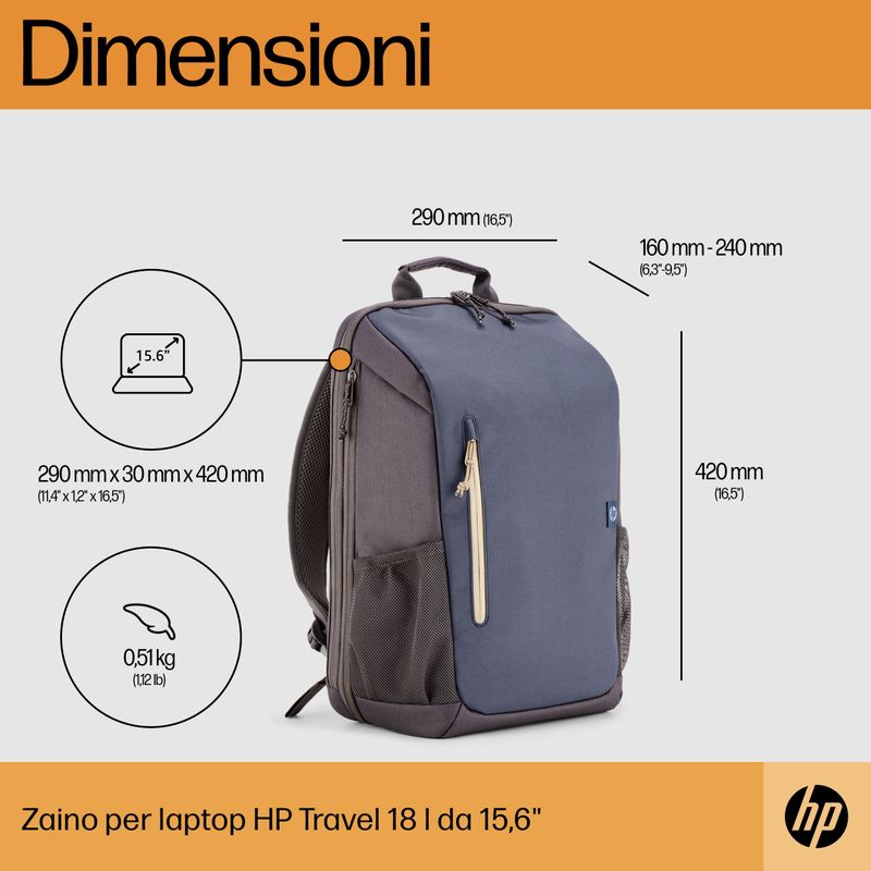 HP-Zaino-per-laptop-Travel-15.6-Blue-Night-da-18-litri