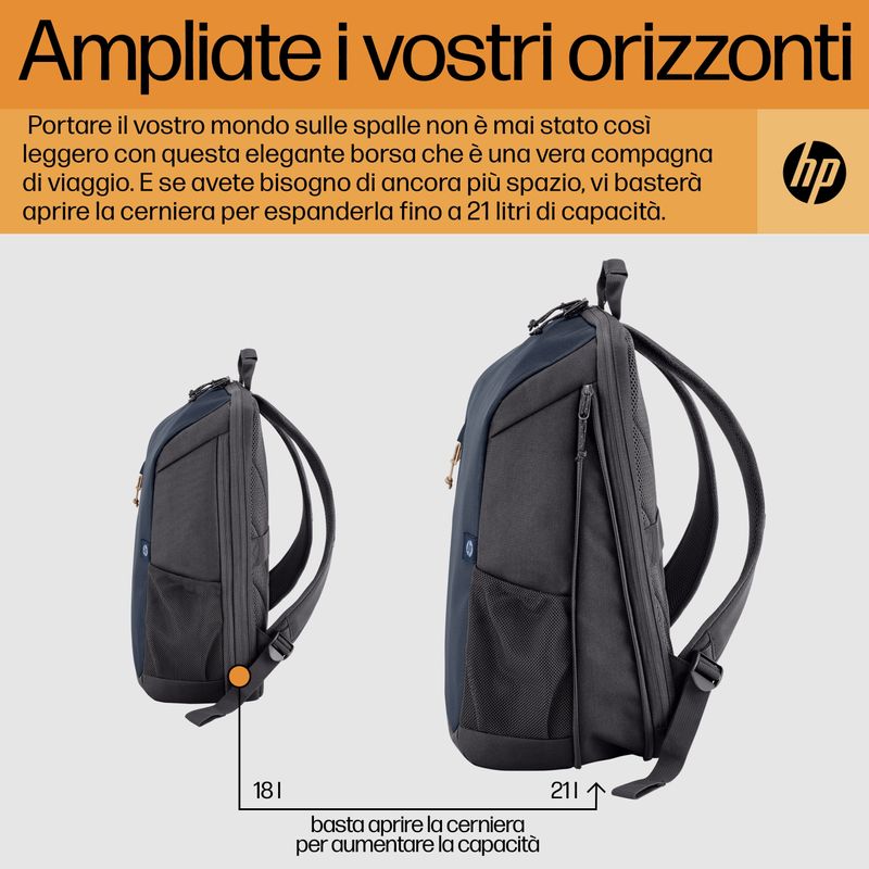 HP-Zaino-per-laptop-Travel-15.6-Blue-Night-da-18-litri