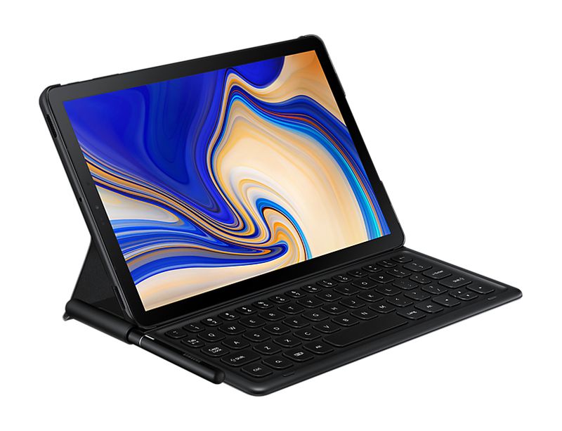 Samsung-Book-Cover-con-Tastiera-per-Galaxy-Tab-S4-Nero