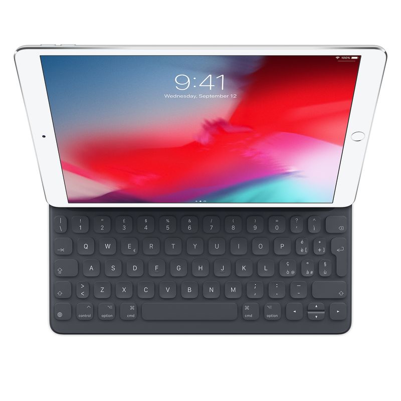 Apple-Smart-tastiera-per-dispositivo-mobile-QWERTY-Italiano-Nero-Smart-Connector