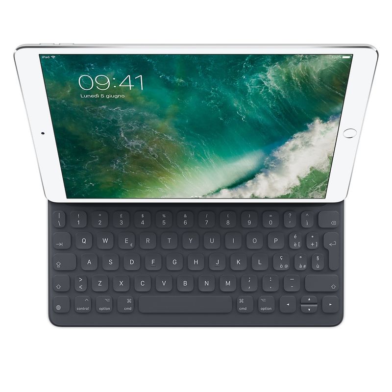 Apple-Smart-tastiera-per-dispositivo-mobile-QWERTY-Italiano-Nero-Smart-Connector