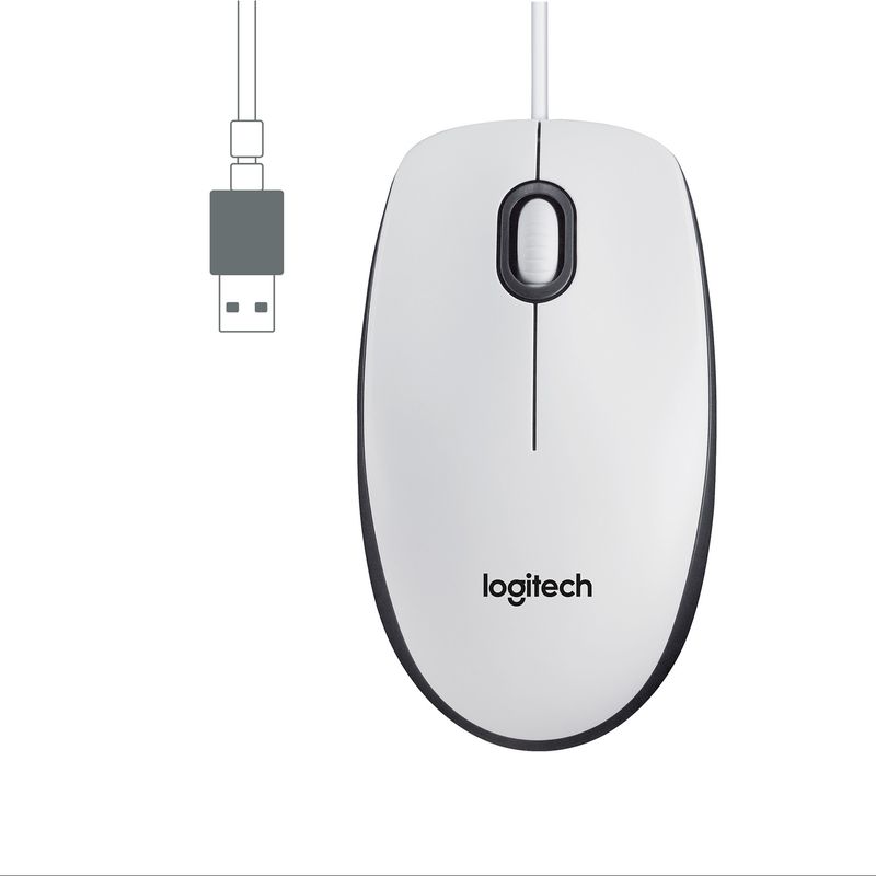 Logitech-M100-mouse-Ambidestro-USB-tipo-A-Ottico-1000-DPI