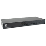 Level One LevelOne KVM-3216 switch per keyboard-video-mouse (kvm) Montaggio rack Nero