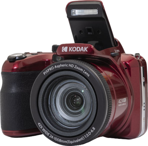 Kodak-Astro-Zoom-AZ425-1-2.3--2068-MP-BSI-CMOS-5184-x-3888-Pixel-Nero-Rosso