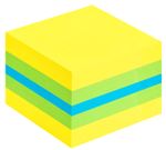 3M-Post-it-2051L-pouch-autoadesiva-Quadrato-Blu-Verde-Turchese-Giallo-400-fogli-Autoadesivo