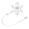Celly-MIX5LINEIN35WH-splitter-audio-Bianco
