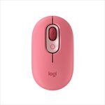 Logitech POP Mouse Wireless con Emoji personalizzabili, Tecnologia SilentTouch, Precisione e Velocità, Design Compatto