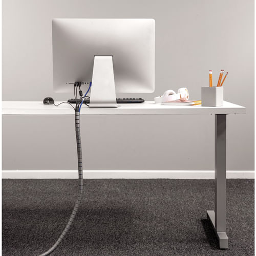 Fellowes-CableZip-Pavimento-Tubo-flessibile-per-cavo-Argento-1-pz