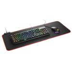 Sharkoon-1337-RGB-V2-Gaming-Mat-Tappetino-per-mouse-per-gioco-da-computer-Nero