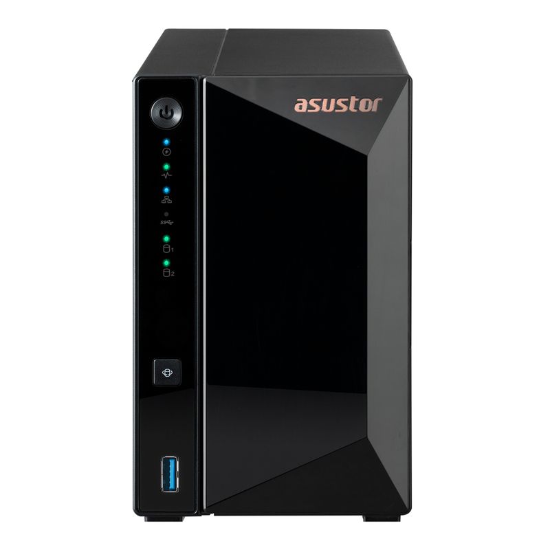 Asustor-AS3302T-NAS-Collegamento-ethernet-LAN-Nero-RTD1296