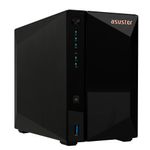 Asustor-AS3302T-NAS-Collegamento-ethernet-LAN-Nero-RTD1296