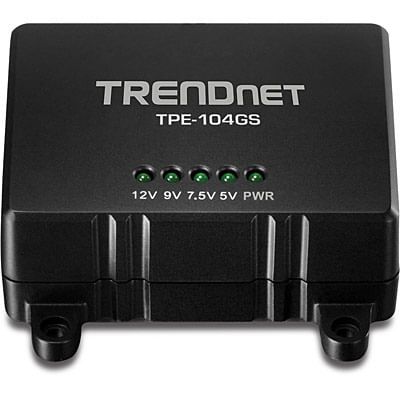 Trendnet-TPE-104GS-divisore-di-rete-Nero-Supporto-Power-over-Ethernet--PoE-