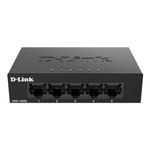 D-Link DGS-105GL/E switch di rete Non gestito Gigabit Ethernet (10/100/1000) Nero