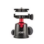 Joby-BallHead-5K-testa-per-treppiede-Nero-Rosso-Acrilonitrile-butadiene-stirene--ABS--Alluminio-Stainless-steel-Acciaio-Elastomero-Termoplastico--TPE--1-4-Palla