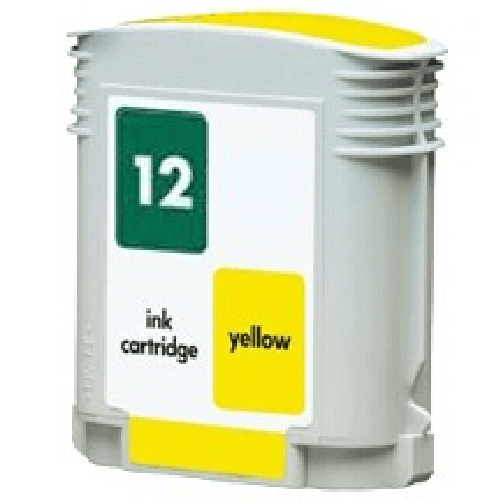 Tonerpro---Cartuccia-Compatibile-per-le-stampanti-HP-business-inkjet-3000-3000n-3000dtn---Giallo---Fino-a-150-pagine----Sostituisce-HP-12Y-C4806A