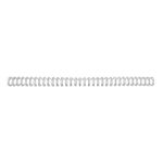 GBC Spirali metalliche WireBind argento 14 mm (100)