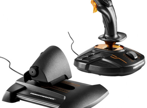 Thrustmaster-T-16000M-FCS-Hotas-Nero-Arancione-USB-Joystick-Analogico-Digitale-MAC-PC