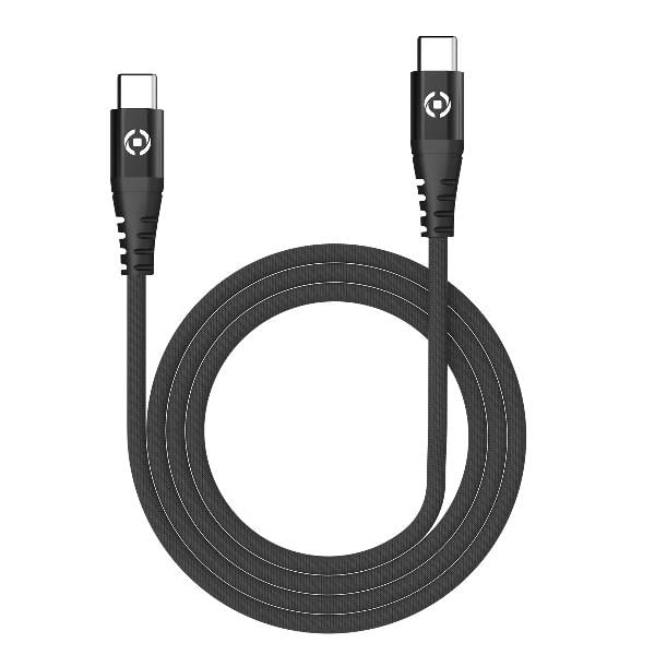 Celly-USBCUSBCNYLBK-cavo-USB-1-m-USB-C-Nero