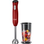 Russell Hobbs Desire 0,7 L Frullatore ad immersione 500 W Rosso, Acciaio inossidabile