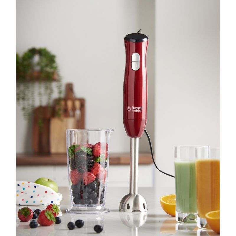 Russell-Hobbs-Desire-07-L-Frullatore-ad-immersione-500-W-Rosso-Acciaio-inossidabile