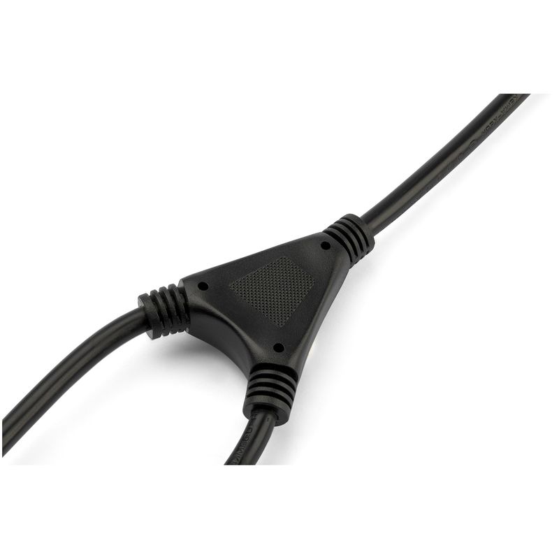 StarTech.com-Cavo-di-Alimentazione-per-Computer-a-Y-da-2-m--Cavo-Splitter-da-Schuko-EU-a-2x-C13-10A-250V-Sdoppiatore-Alimentazione-AC-di-Ricambi