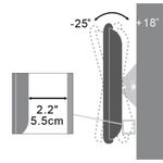 Techly-Supporto-a-muro-per-TV-LED-LCD-17----37--inclinabile-nero--ICA-LCD-113-BK-