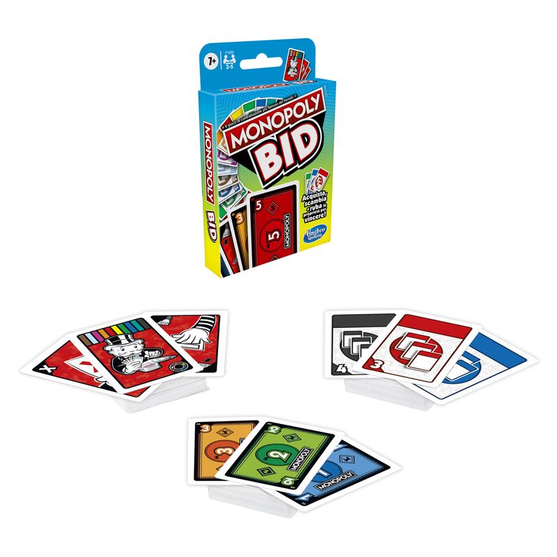 Hasbro-Gaming-Monopoly-Bid-gioco-di-carte-rapido-per-famiglie-e-bambini-dai-7-anni-in-su