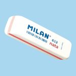 Milan-CPM612-gomma-per-cancellare-Plastica-Bianco-12-pz