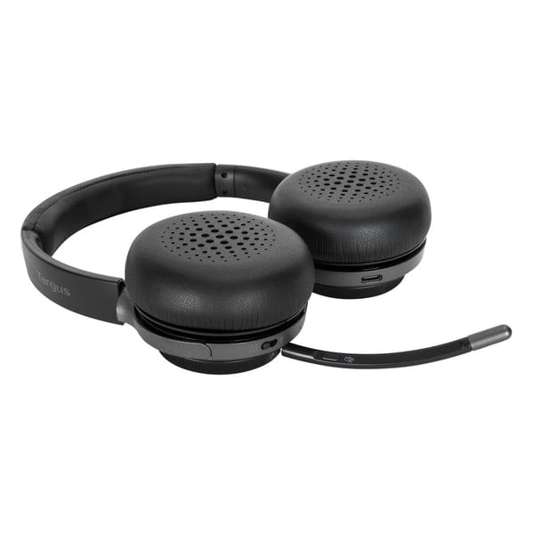 Targus-AEH104GL-cuffia-e-auricolare-Con-cavo-e-senza-cavo-A-Padiglione-Musica-e-Chiamate-USB-tipo-C-Bluetooth-Nero