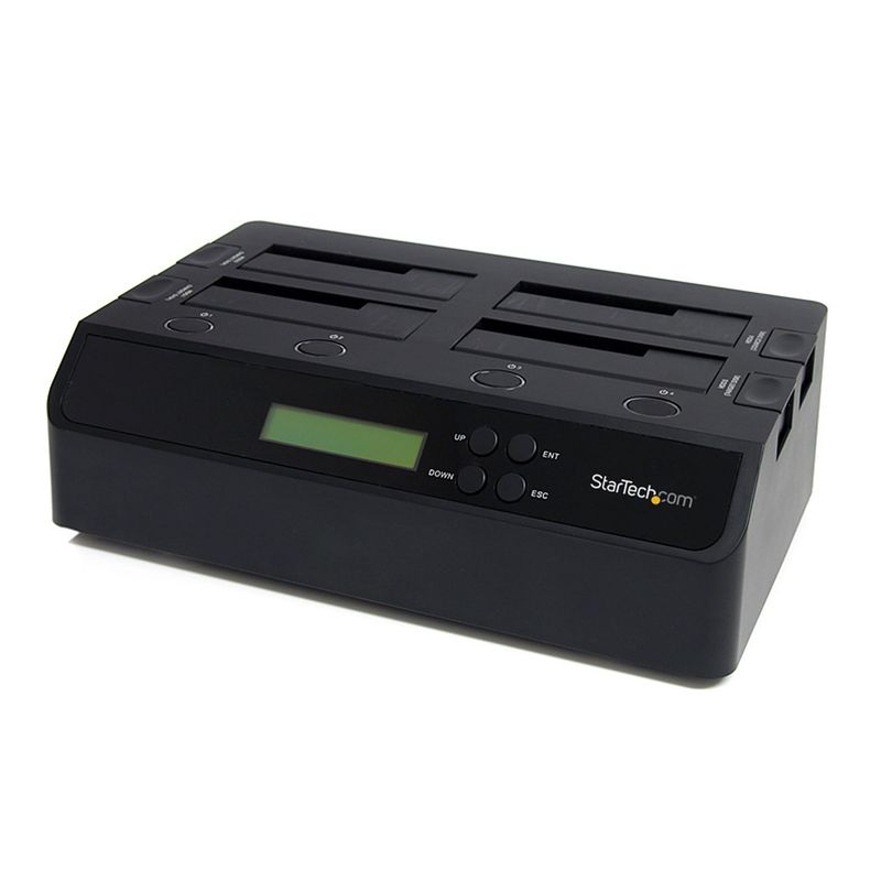 StarTech.com-Docking-Station-per-Hard-Disk-a-4-Slot---Duplicatore-ed-Eraser-USB-3.0-eSATA-per-SSD-HDD-SATA---Dock-Standalone-1-3-per-Hard-Drive-co