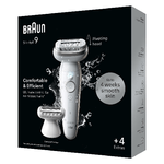 Braun Silk-ÃÂ©pil 9 9-041 40 pinzette Argento