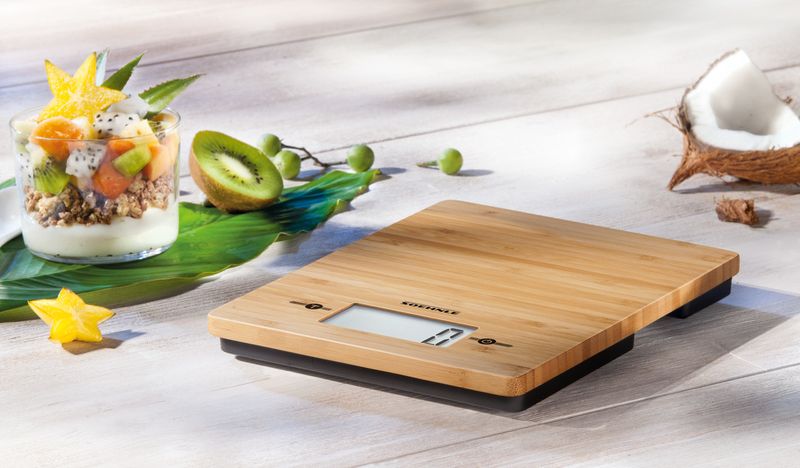 Soehnle-Bamboo-Bilancia-da-cucina-elettronica-Superficie-piana-Rettangolo