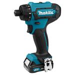 Makita DF033DSAJ trapano 1700 Giri-min 1,1 kg Nero, Blu