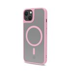 Celly-Magmatt-custodia-per-cellulare-17-cm--6.7---Cover-Rosa-Trasparente