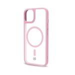 Celly-Magmatt-custodia-per-cellulare-17-cm--6.7---Cover-Rosa-Trasparente